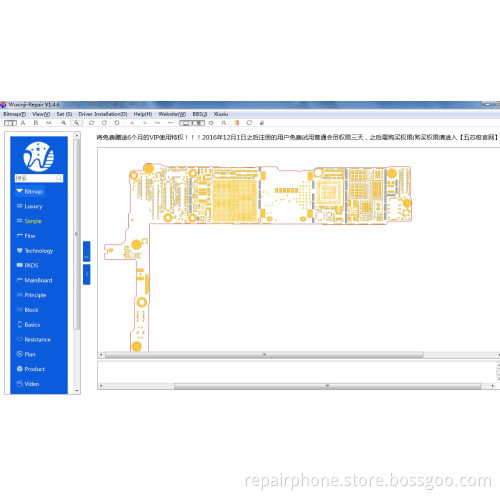 WUXINJI Dongle IPhone Samsung Schematic Diagrams Repair Platform